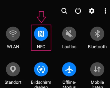 Enable/disable NFC